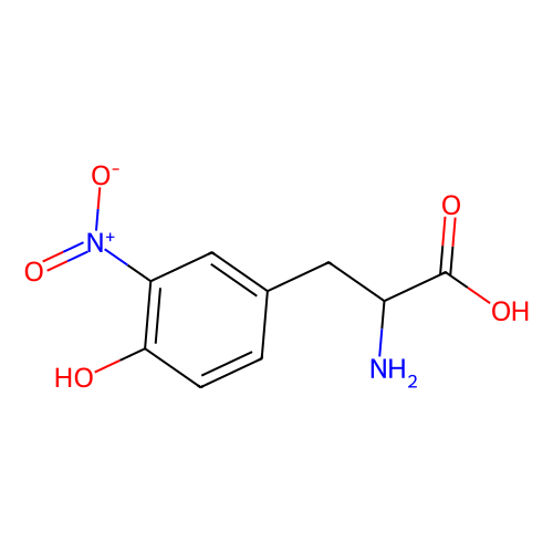 3-硝基-<em>L</em>-<em>酪氨酸</em>，621-44-3，98%