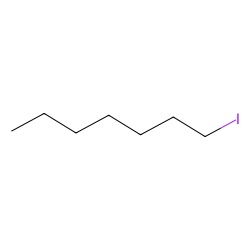 1-碘<em>庚烷</em>，4282-40-0，≥98.0 %,含稳定剂铜屑