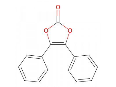 4,5-二苯基-1,3-二氧戊环烯-2-酮，21240-34-6，98%