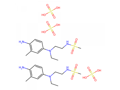 N⁴-乙基-N⁴-(2-甲基磺酰氨乙基)-2-甲基-1,4-苯二胺倍半硫酸盐 一水合物，24567-76-8，95%