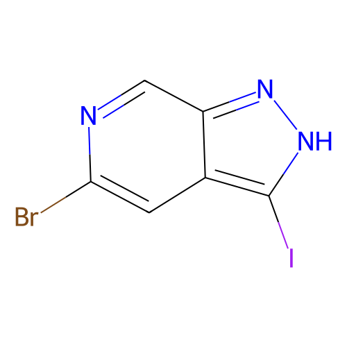 5-溴-<em>3</em>-<em>碘</em>-1H-<em>吡唑</em>并[<em>3</em>,4-c]吡啶，1357947-08-0，96%