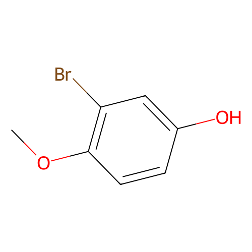 3-溴-<em>4</em>-甲<em>氧基</em><em>苯酚</em>，17332-12-6，98%