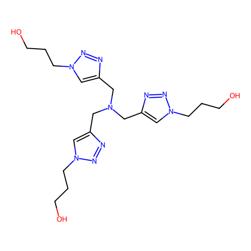 三(3-<em>羟</em>丙基三唑甲基)<em>胺</em>，760952-88-3，97%