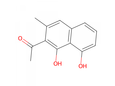 1-（1,8-二羟基-3-甲基萘-2-基）乙酮，3785-24-8，98%