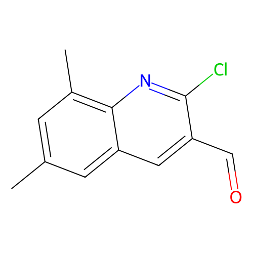2-氯-6,8-二甲基<em>喹啉</em>-3-<em>甲醛</em>，73568-31-7，97%