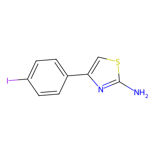 <em>4</em>-(<em>4</em>-<em>碘</em><em>苯基</em>)-1,3-噻唑-2-<em>胺</em>，31699-14-6，97%