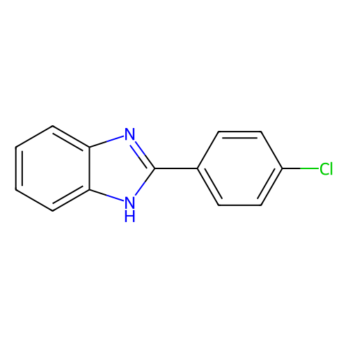 <em>2</em>-(4-氯苯基)苯并咪唑，1019-85-8，98.0%(HPLC)