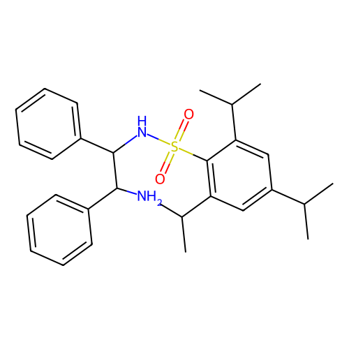 N-[(<em>1R</em>,<em>2R</em>)-<em>2</em>-氨基-<em>1</em>,2-二苯基乙基]-<em>2</em>,4,6-三(<em>1</em>-甲基乙基)苯亚磺酰胺，852212-92-<em>1</em>，≥97%HPLC，≥99% ee