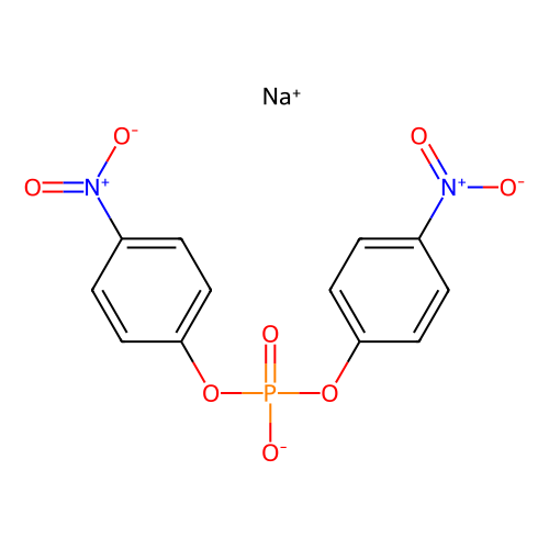 双(4-硝基苯基)磷酸钠，4043-96-3，>98.0%(HPLC