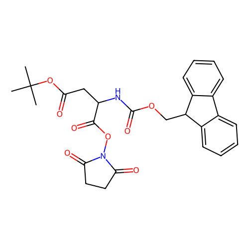 Fmoc-<em>天冬氨酸</em>(otbu)-osu，78553-23-8，<em>95</em>%