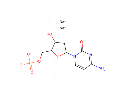 2′-脱氧胞苷-5′-磷酸二钠盐，13085-50-2，98%