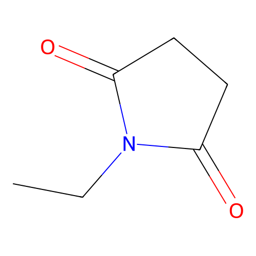 <em>N</em>-乙基<em>琥珀</em><em>酰</em><em>亚胺</em>，2314-78-5，>98.0%(GC)