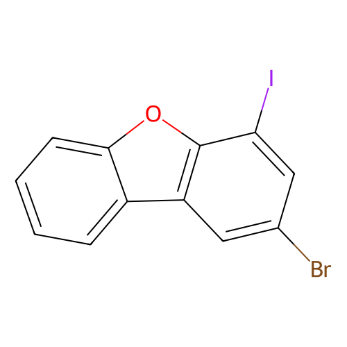<em>2</em>-溴-4-<em>碘</em>二苯并[b,d]<em>呋喃</em>，1401068-25-4，98%