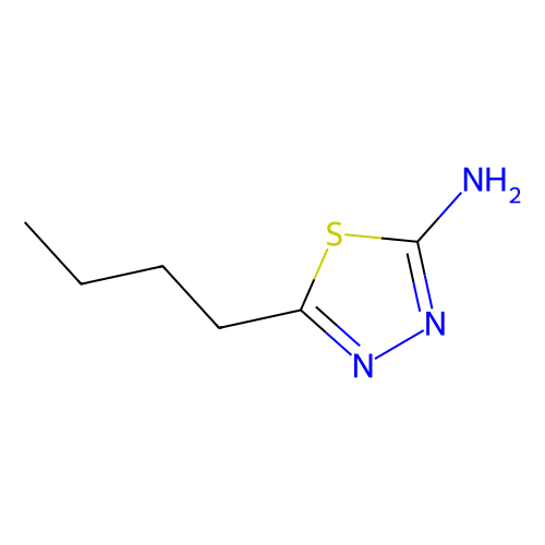 5-丁基-<em>1</em>,3,4-噻二唑-2-<em>胺</em>，14068-<em>54</em>-3，95%