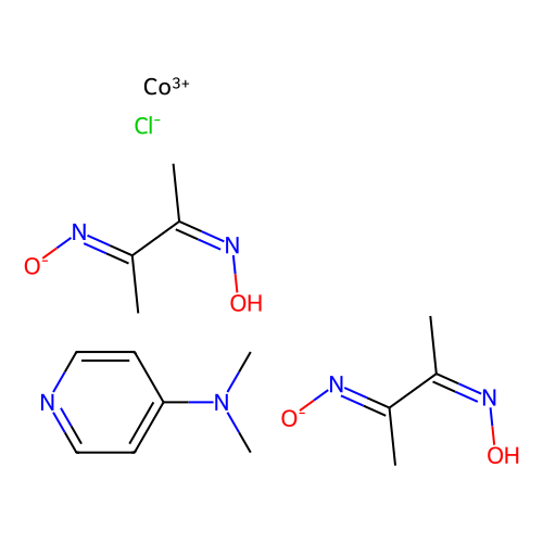 <em>氯</em><em>双</em>(<em>二甲基</em>乙二肟)[4-(<em>二甲基</em><em>氨基</em>)吡啶]钴(III)，483979-48-2，95%