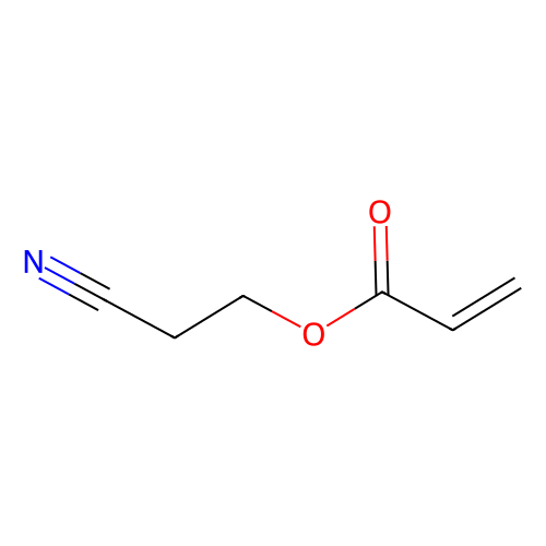 丙烯酸2-氰乙酯(<em>含</em>稳定剂<em>MEHQ</em>)，106-71-8，>95.0%(GC)