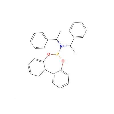 <em>N</em>,<em>N</em>-双-((S)-<em>1</em>-苯乙基)二苯并[d, f][<em>1,3,2</em>]二氧杂磷苯-<em>6</em>-胺，376355-58-7，97%