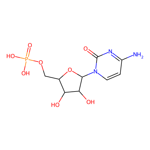 胞苷-<em>5</em>'磷酸，63-37-6，98%
