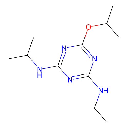 2-N-乙基-6-<em>异</em>丙氧基-4-N-<em>异</em>丙基-1,3,5-<em>三</em>嗪-2,4-二<em>胺</em>，312514-08-2，96%