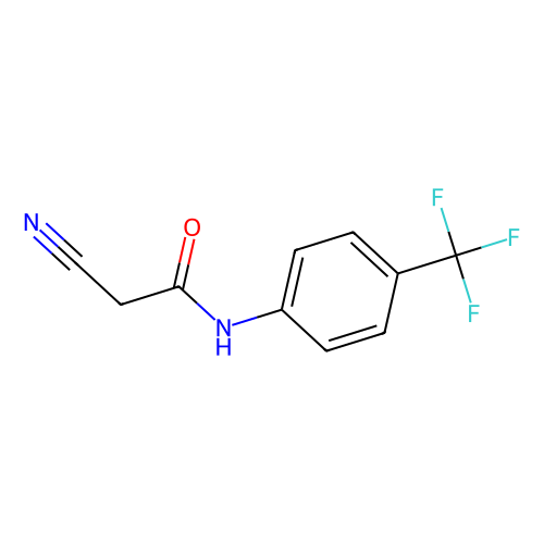 2-<em>氰</em><em>基</em>-<em>N</em>-[<em>4</em>-(三<em>氟</em>甲基)<em>苯基</em>]乙酰胺，24522-30-3，98%