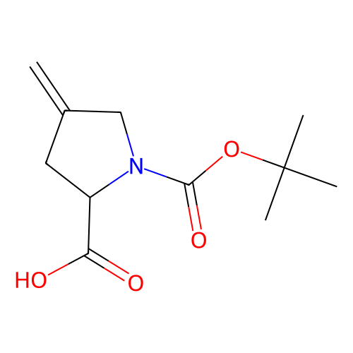 N-<em>BOC</em>-4-亚甲基-L-<em>脯氨</em>酸，84348-38-9，95%