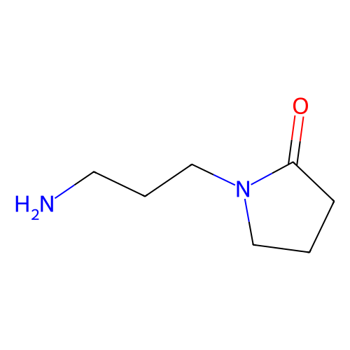 1-（3-氨基丙基）-<em>2</em>-吡咯<em>烷</em>酮，7663-<em>77</em>-6，95%