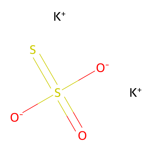 硫代<em>硫酸钾</em>，10294-66-3，95%