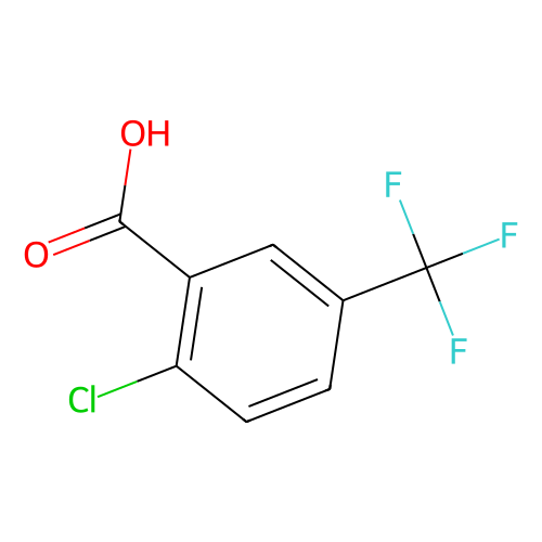 2-氯-5-(三氟甲基)苯甲酸，<em>657</em>-06-7，98%