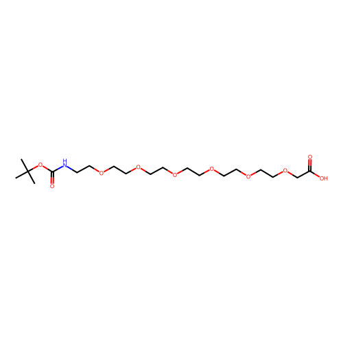 <em>BocNH</em>-PEG₆-酸，391684-36-9，98%