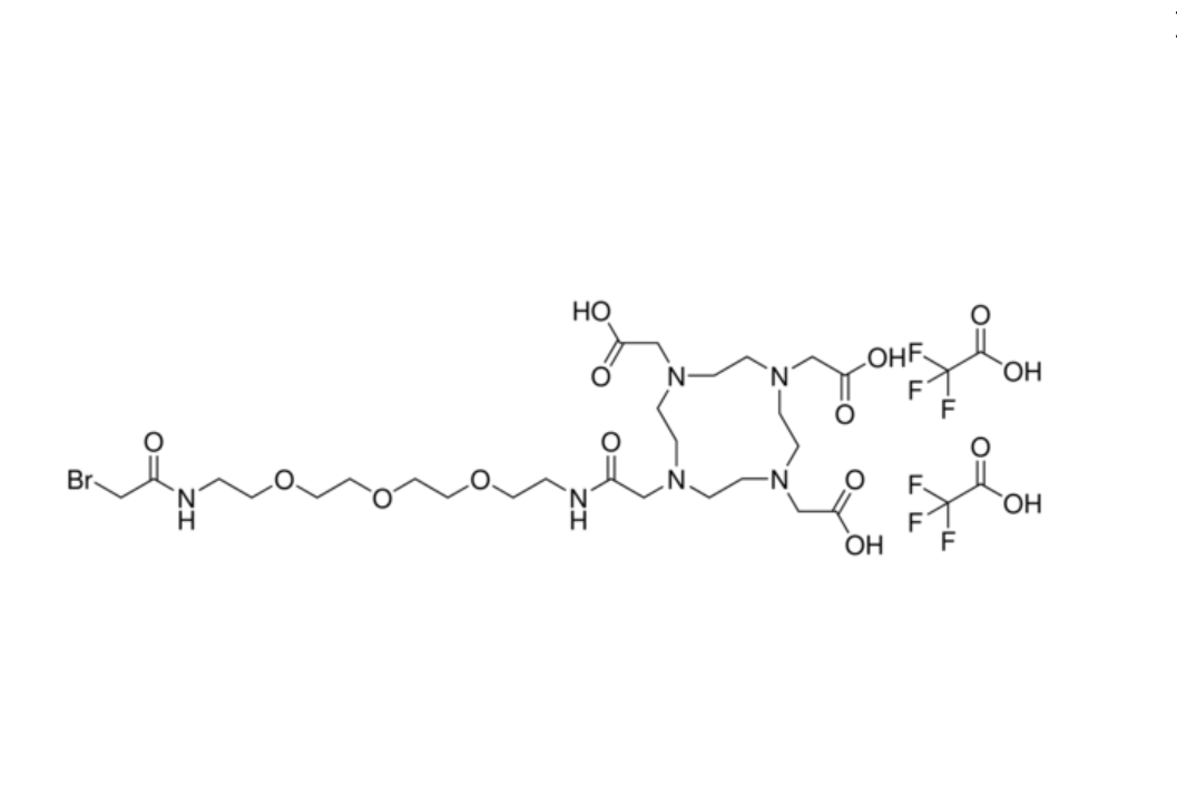 DOTA-<em>tris</em>(acid)-酰胺-PEG3-溴乙酰胺，95%