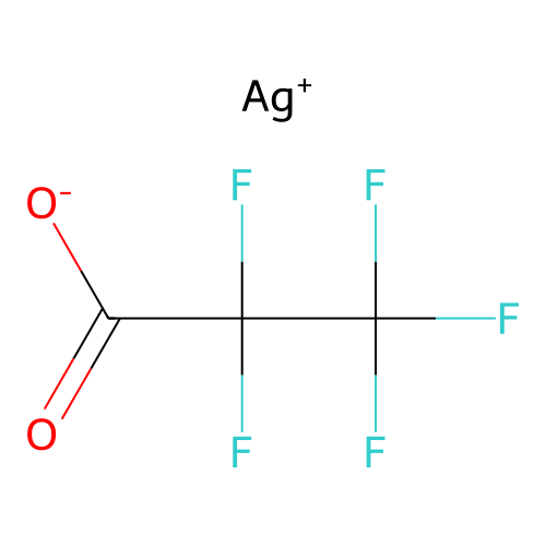 五氟丙酸银，<em>509</em>-09-1，98%