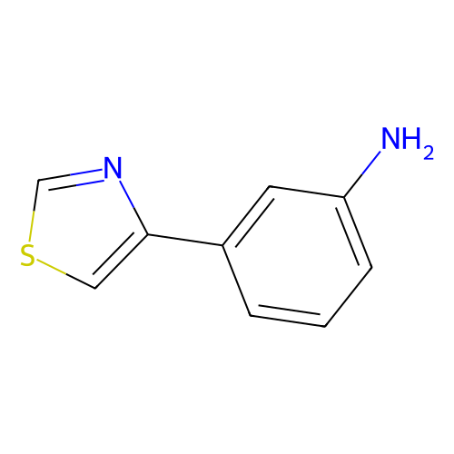 3-(1,3-<em>噻唑</em>-<em>4</em>-基)苯胺，134812-<em>28</em>-5，97%
