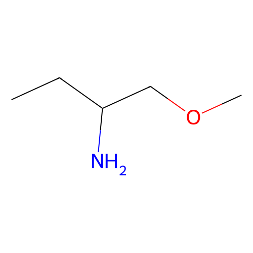 2-氨基-1-甲氧基丁烷，63448-<em>63-5</em>，>90.0%(GC)