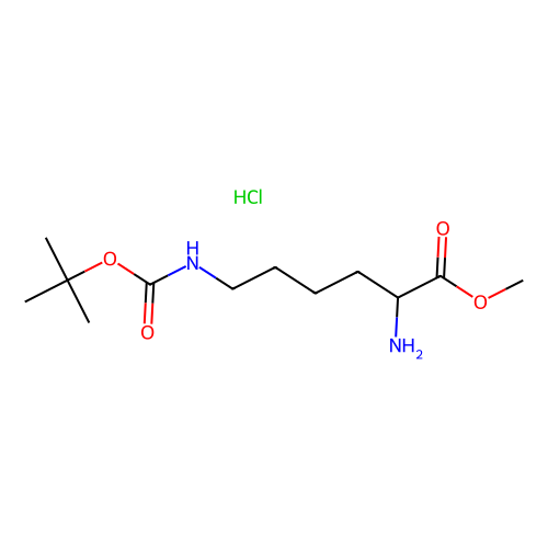 N'-<em>Boc</em>-D-<em>赖氨酸</em>甲酯盐酸盐，66494-53-9，98%