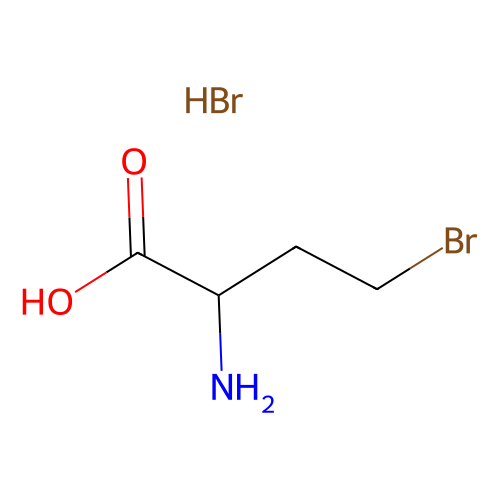 L(+)-<em>2</em>-氨基-4-溴丁酸氢溴酸盐，15159-65-6，98%