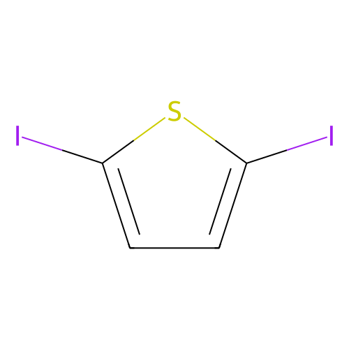 <em>2</em>,5-二碘噻吩，<em>625</em>-88-7，>97.0%(GC)