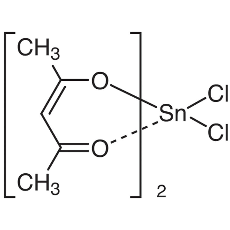 双(2,4-戊烷二酮酸)二<em>氯化</em><em>锡</em>(IV)，16919-46-3，>98.0%(T)
