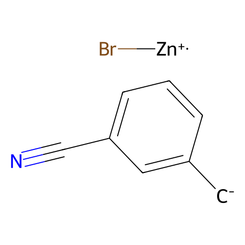 3-氰<em>基</em>苄基溴化锌溶液，117269-72-4，<em>0.5</em> M in THF