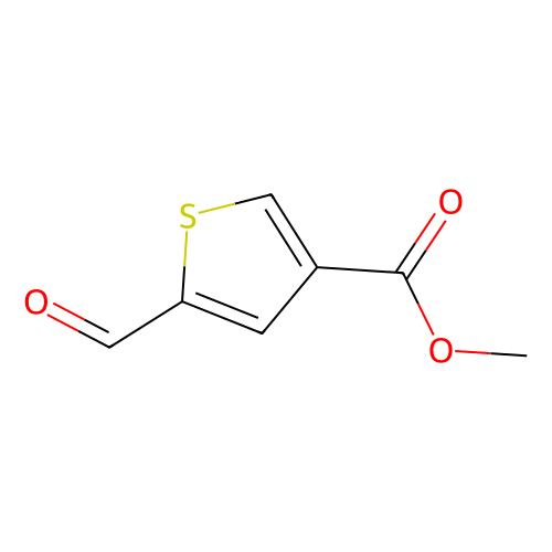 <em>2</em>-甲酸基噻吩-<em>4</em>-羧酸甲脂，67808-66-6，95%