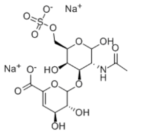 软骨素二糖δ二-6S<em>钠盐</em>，136132-72-4，90%