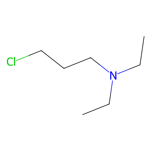3-<em>氯</em>-<em>N</em>,<em>N</em>-<em>二</em><em>乙基</em>丙-1-<em>胺</em>，104-77-8，97%