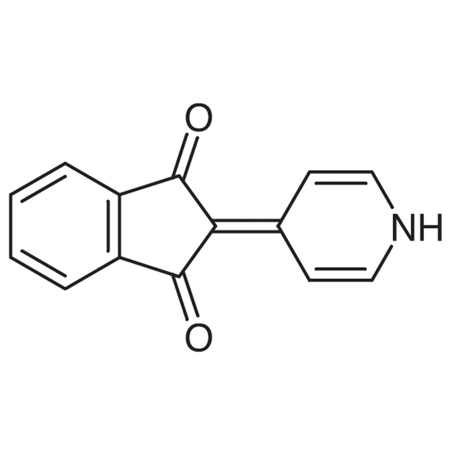 2-[4(<em>1H</em>)-吡啶亚基]<em>茚</em>-1,3-二酮，10478-99-6，97%