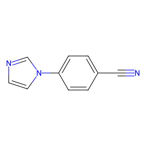 1-(4-氰苯基)咪唑，25372-03-6，>98.0%(GC