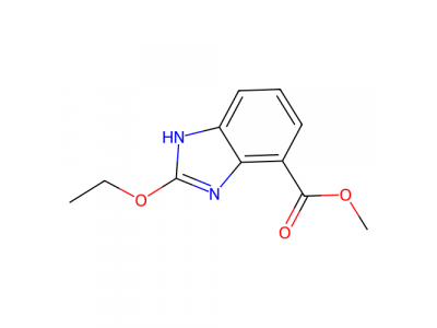 2-乙氧基-1H-苯并[d]咪唑-7-甲酸甲酯，150058-27-8，98%