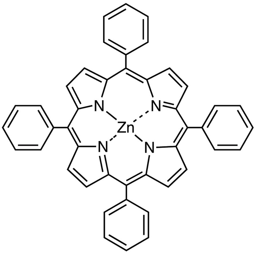 <em>四</em><em>苯基</em>卟啉锌(II)，14074-80-7，>98.0%(HPLC)