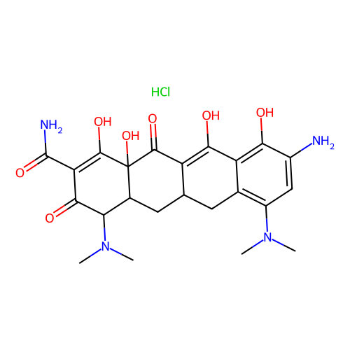 9-氨基米诺环素盐酸盐，149934-21-4，96