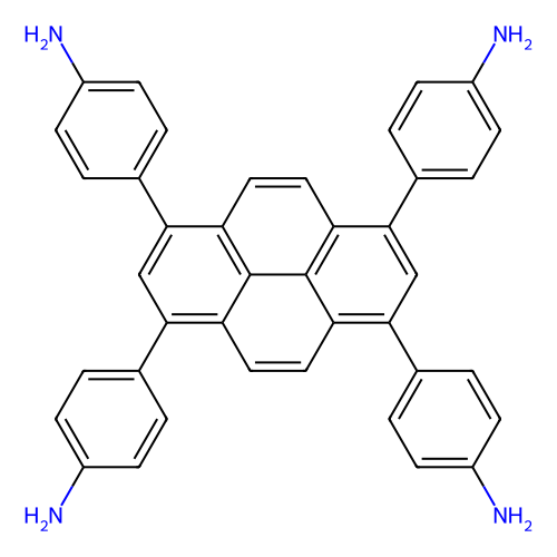 1,3,6,8-四-（对胺基苯基）-<em>芘</em>，1610471-69-6，97%