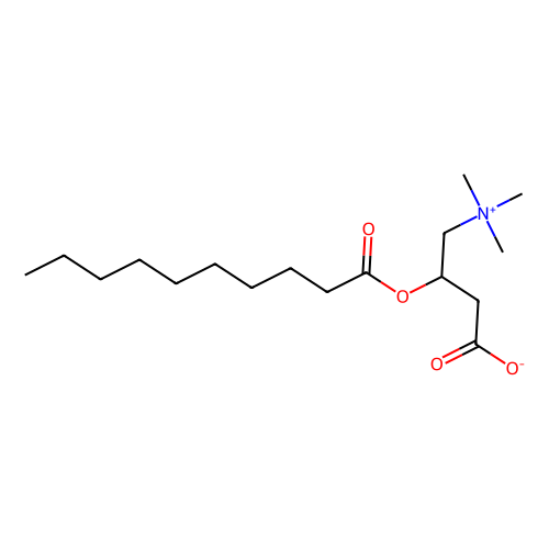 癸酰-L-肉碱，3992-<em>45</em>-8，98%