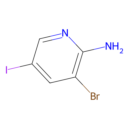 <em>3</em>-溴-5-碘<em>吡啶</em>-2-胺，697300-<em>73</em>-5，97%