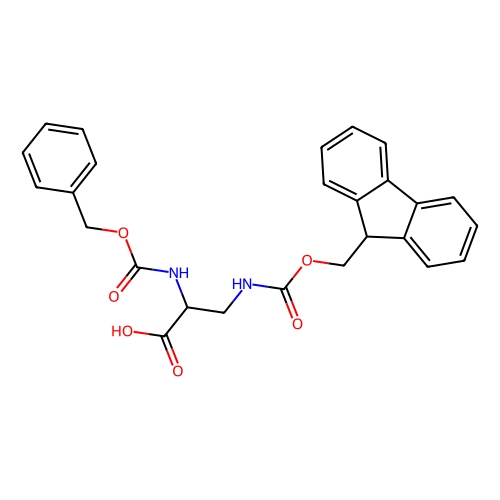 <em>N</em>-苄氧羰基-3-(<em>Fmoc</em>-<em>氨基</em>）-L-丙氨酸，142855-80-9，≥96%